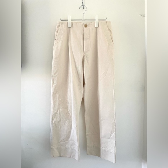 Caron Callahan  Dexter Pants/Cream Cancas - Picture 3 of 8